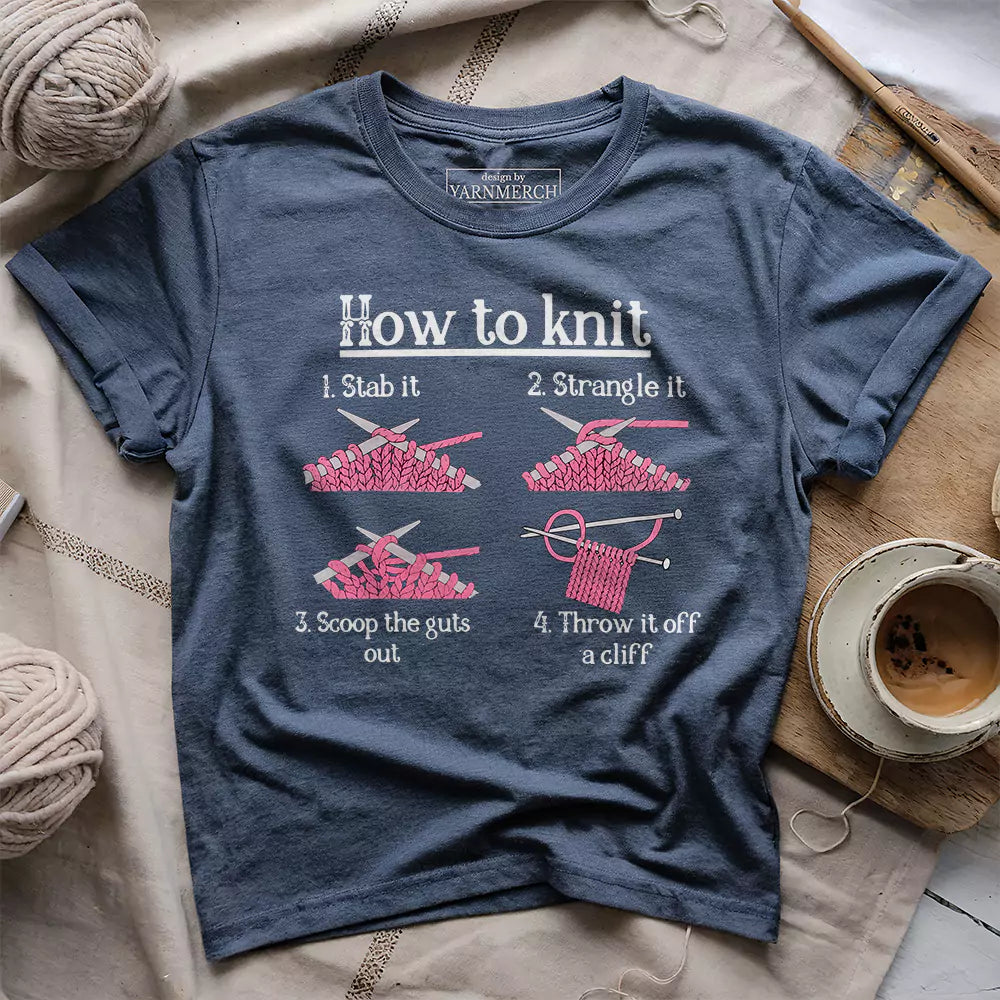 How To Knit T-shirt