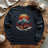 Knit Mountain Long Sleeve T-shirt