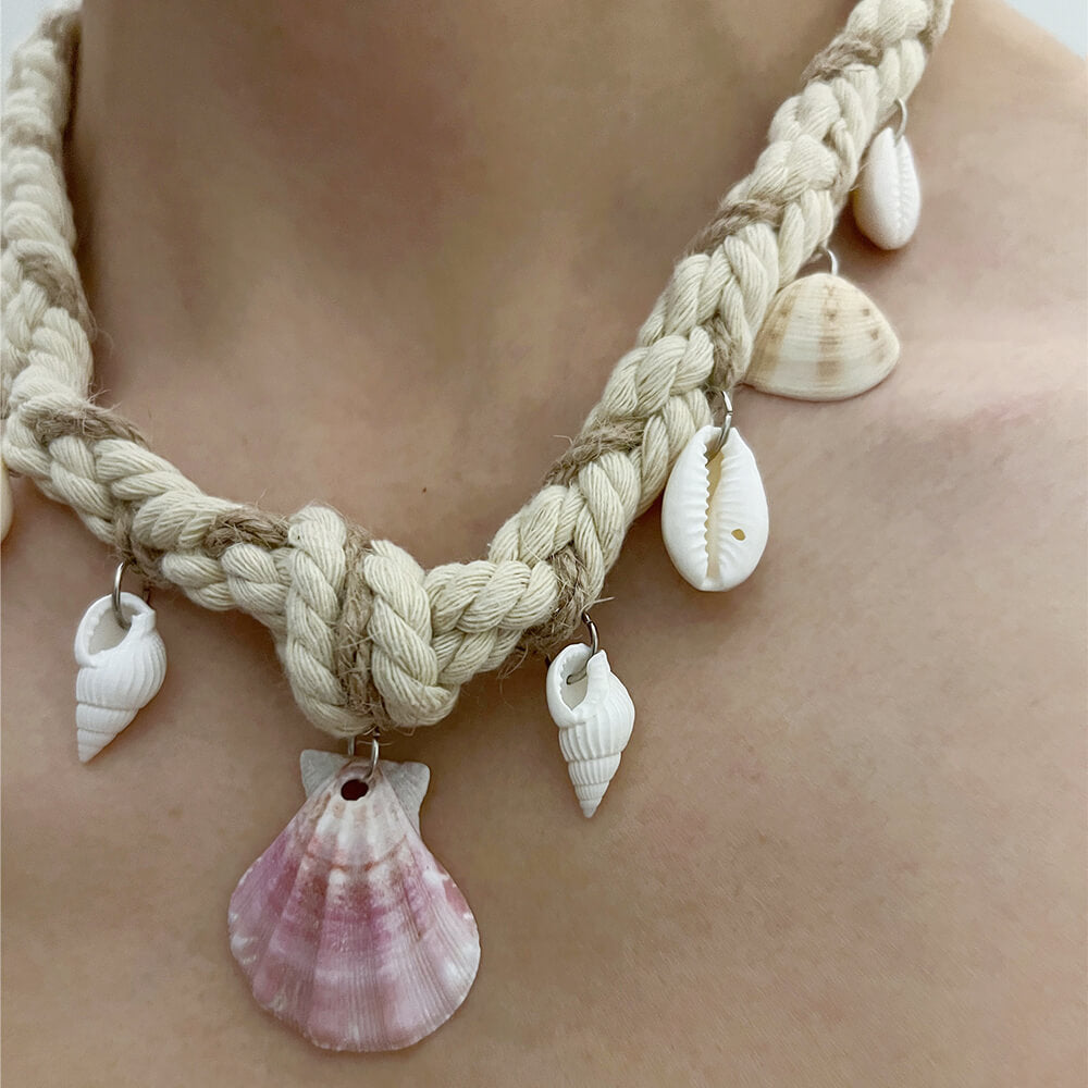 Caught by the Ocean Choker Necklace