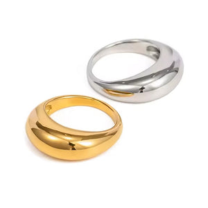 Minimalist Aesthetic Couple Rings