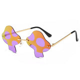 Psychedelic Fantasy Mushroom Sunglasses