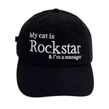 My Cat is Rockstar Cap