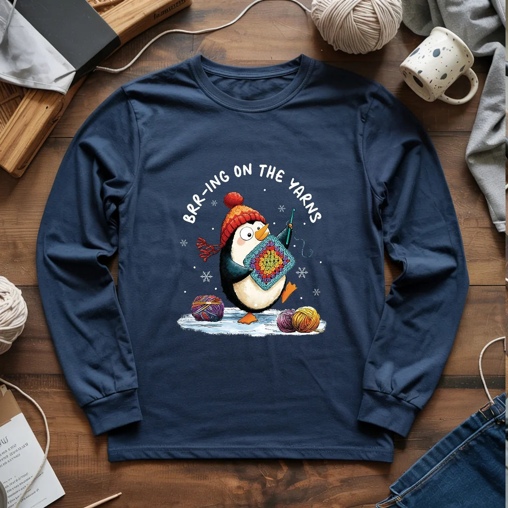 Brr-ing On The Yarns Long Sleeve T-shirt