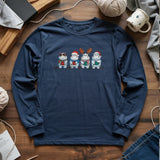 Hippo Knitmas Long Sleeve T-shirt