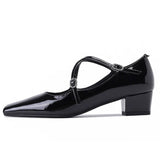 Old Money Cross Strap Mary Janes