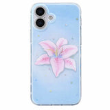 Pastel Tropical Flower iPhone Case