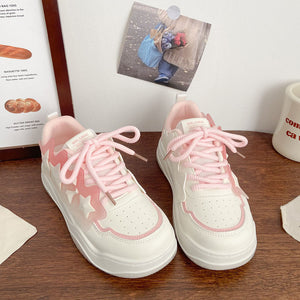 Pastel Aesthetic Star Sneakers