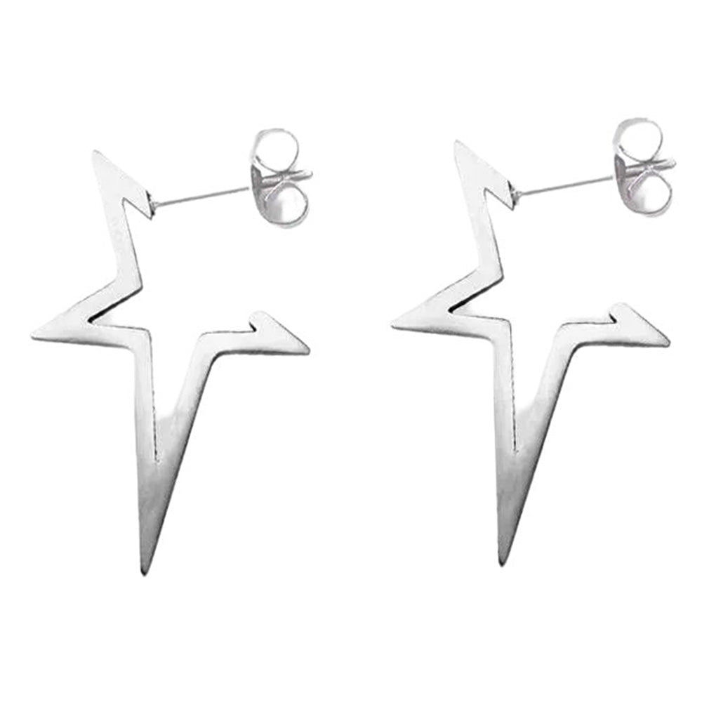 Pointed Star Earrings