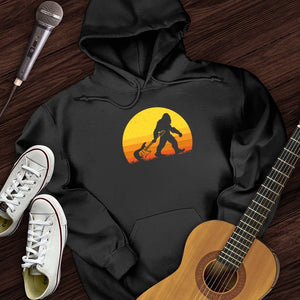 Bigfoot Dragging Guitar Hoodie