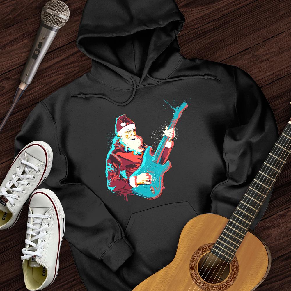 Guitar Santa Hoodie