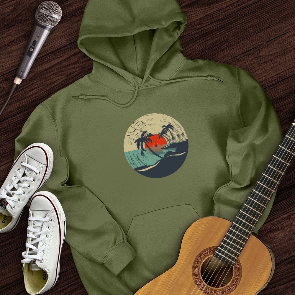 Beach Record Hoodie