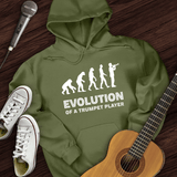 Evolution Of A Trumpet Player Hoodie