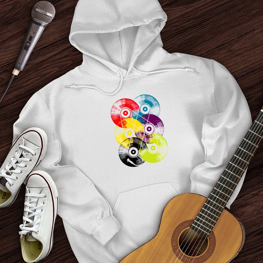Colorful Vinyls Hoodie