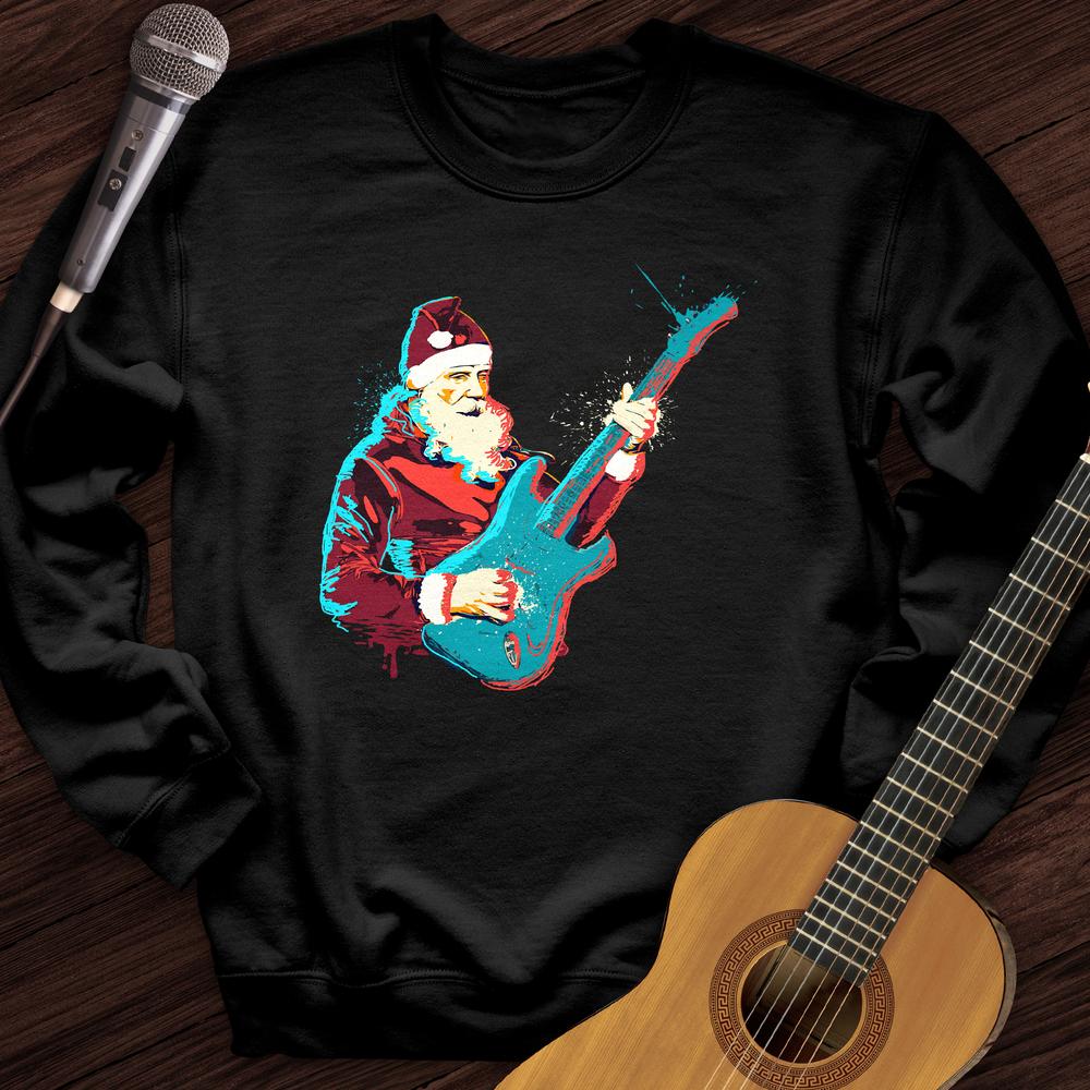 Guitar Santa Crewneck