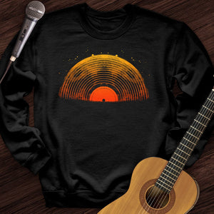 Half Record Crewneck