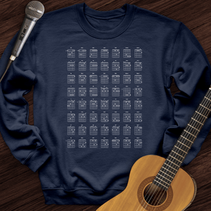 Guitar Chords Crewneck