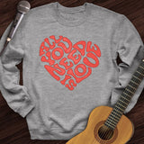 All You Need Is Love Crewneck