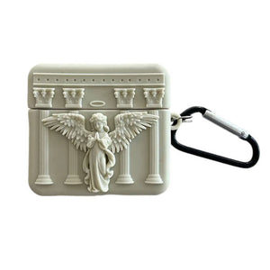 Silicone 3D Angel AirPods Case