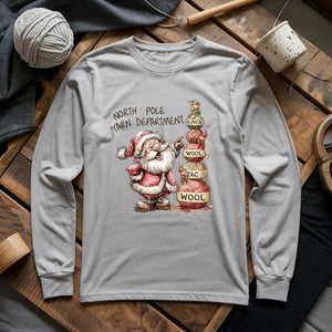 North Pole Yarn Department Long Sleeve T-shirt