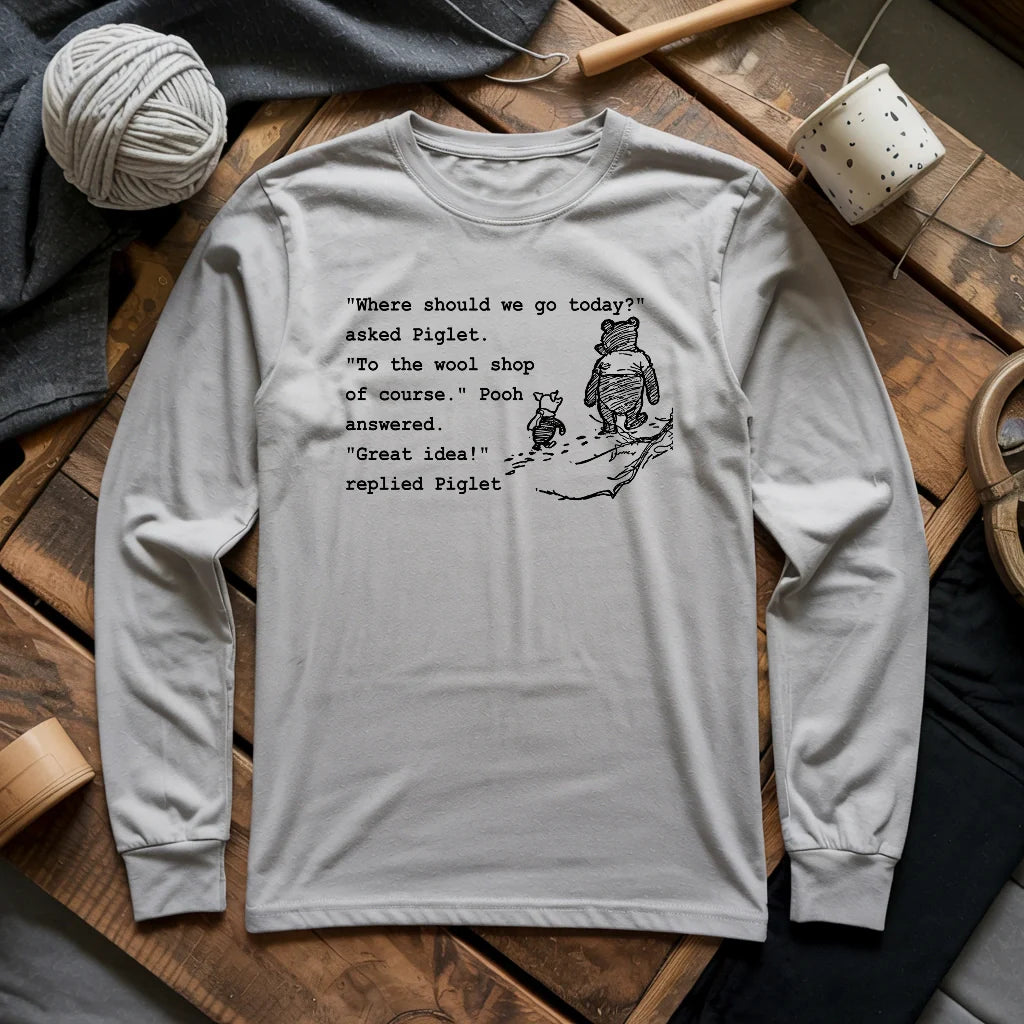 Wool Shop Long Sleeve T-shirt