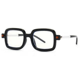 Geeky Square Clear Lens Glasses
