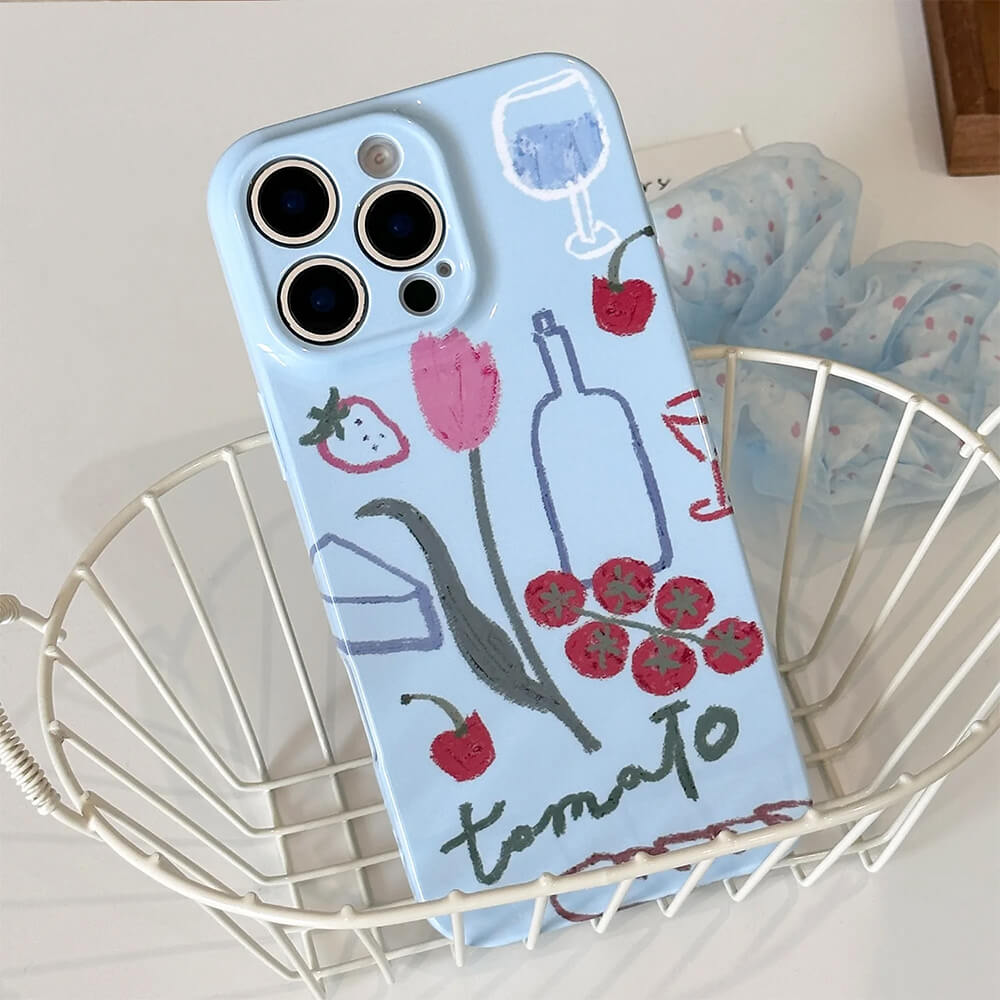 Still Life with Tomatoes iPhone Case