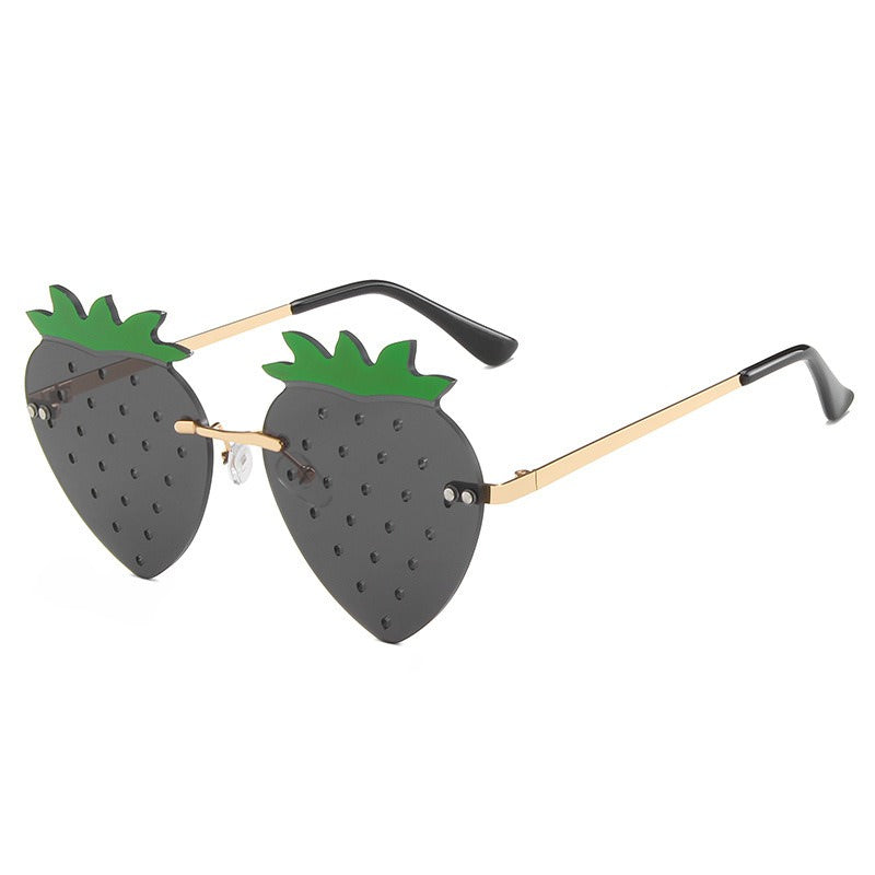 Strawberry Shaped Sunglasses