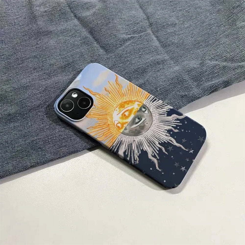 Sun & Moon Aesthetic iPhone Case