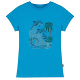 Y2K Dolphin Rhinestone Baby Tee