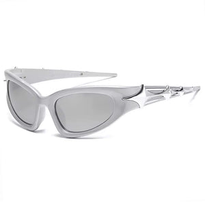 Y2K Futuristic Star Sunglasses