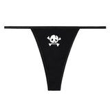 Y2K Skull Thong Panty